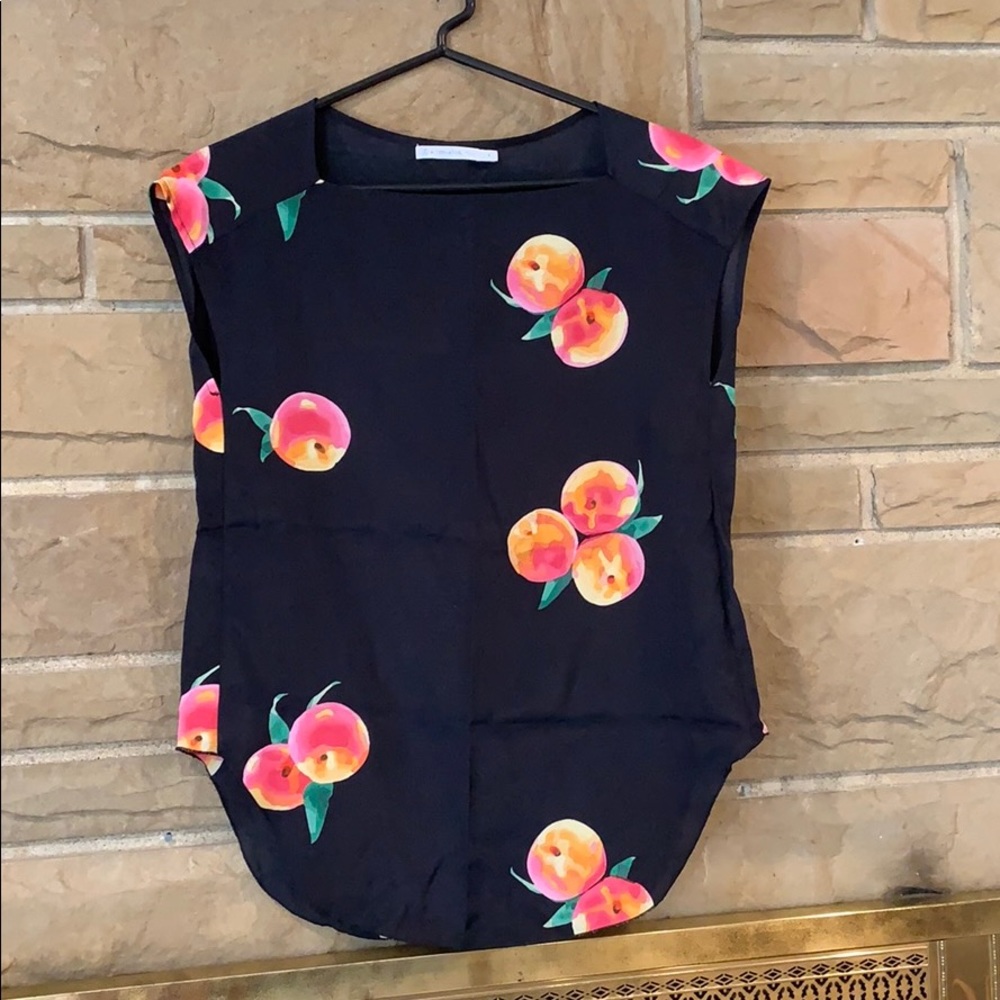 Alternative Apparel- cutest silk blend summer top
